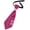 Hot Pink, variant on Ties for Women, Pre-tied Womens Tie for Business Party Daily | Adjustable Elastic Strap, Quick Wear, 8.6 x 2.7 inches, Stylish Cluster, Polyester Fabric, Multiple Colors