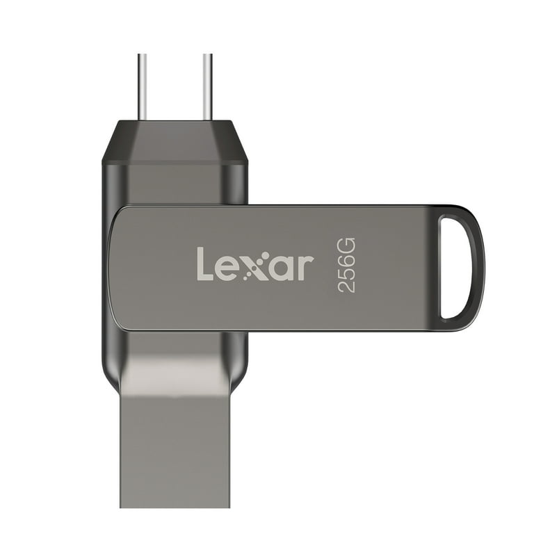Lexar LJDD400256G-BNQNU JumpDrive D400 USB 3.1 Dual Drive with USB