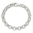thumbnail image 4 of Sterling Silver Belcher Light Bracelet 8MM, 4 of 4