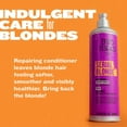 thumbnail image 6 of Bed Head by TIGI Serial Blonde Conditioner for Damaged Blonde Hair 13.53 Fl Oz (Pack of 2), 6 of 7