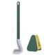 thumbnail image 2 of Escobilla de inodoro de mango largo, escobilla de inodoro de silicona de golf, escobilla de inodoro con soporte, escobilla de baño y juego de soporte Fokelyi LKX-1992-2, 2 of 7