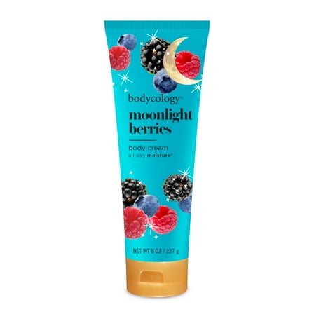 Bodycology Moisturizing Body Cream, Moonlight Berries, 8 oz