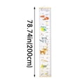 thumbnail image 2 of Home decor ZKCCNUK Children's Room Wall Stickers Kindergarten Height Measurement Indoor Outdoors, 2 of 2