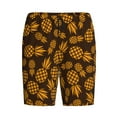 thumbnail image 4 of Naloa Colorful Pineapple Men's Short Pajama Pants, Lounge Comfort Shorts with Elasticized Waistband and Side Pockets - Medium, 4 of 9