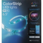 Tzumi Aura LED 10-Watt Equivalent 6.5 Ft. Wifi Enabled Smart LED Tape Light 12-Volt (1-Strip), Clear