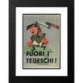 thumbnail image 2 of Anonymous 18x24 Black Modern Framed Museum Art Print Titled - Outside the Germans! (1942), 2 of 5