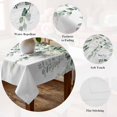 thumbnail image 5 of Eucalyptus Leaves Table Cloth Waterproof Tablecloths, Spring Farmhouse Retro Botanical Tablecloth Dining Table Cover for Kitchen Party Tabletop Outdoor, Square Tablecloth 54x54 Inch, 5 of 9