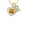 E, variant on Softball in Heart - K - Gold Tone Crystal Initial Sophia Necklace, 18"+1"