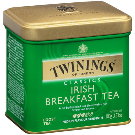 Twinings Irish Breakfast Black Loose Leaf Tea, 3.5 (Best British Loose Leaf Tea)