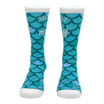 thumbnail image 5 of Womens Secretly A Mermaid Socks Cute Funny Gift for Her Fun Novelty Footwear, 5 of 8