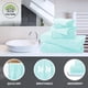 thumbnail image 2 of Juego de toallas Cosy Family de microfibra de 8 piezas Frozen Blue, 2 of 7