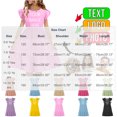 thumbnail image 4 of Auroural Dresses Kids Summer Double Layer Ruffle Sleeve Dress 5-14 Years, 4 of 9