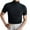 Black, variant on Men Half Turtleneck Casual Fashion Knitted Bottoming Shirt Tops Knitted Short Sleeve T Shirt Casual Comfortable Tee Graphic T Shirts V Neck T Shirts Mens Mens Compression Cold Gear Big And Tall Men's