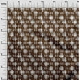 thumbnail image 2 of oneOone Organic Cotton Poplin Twill Fabric Check Kasuri Printed Fabric 1 Yard 42 Inch Wide, 2 of 4