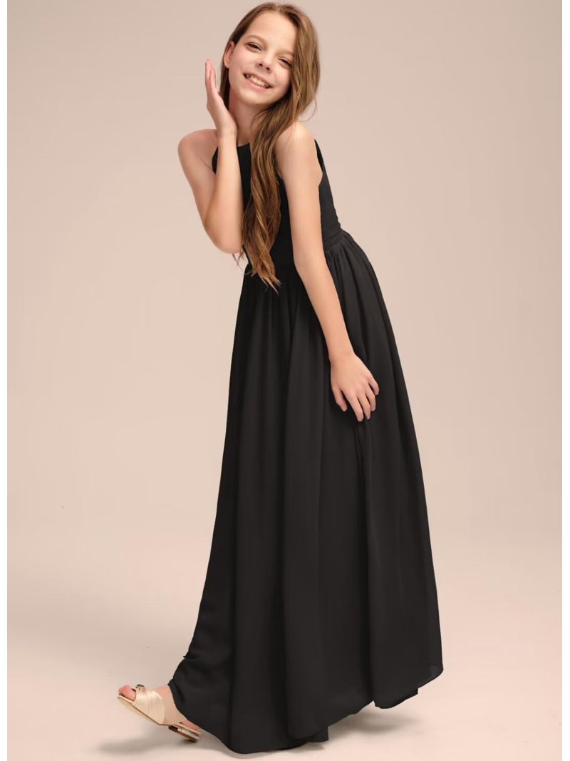 Drtj 2-16T Teen Junior girls Bridesmaid Dress Flower Girl Dresses with Pleated A-line Halter Floor-Length Chiffon - Walmart.com Drtj 2-16T Teen Junior girls Bridesmaid Dress Flower Girl Dresses with Pleated A-line Halter Floor-Length Chiffon - Walmart.com