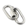 thumbnail image 1 of MasteelfCA 2pcs Chain Connection Ring Stainless Steel Quick Chain Connection Buckle (5mm-304), 1 of 8