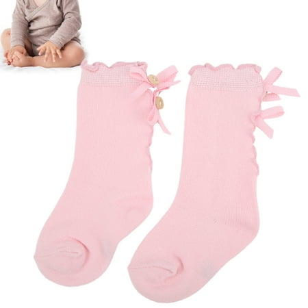 

EOTVIA Princess Bowknot Socks 75% Cotton Kids Socks For Home
