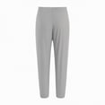 thumbnail image 6 of kpoplk Boy's Sweatpants Straight Leg Athletic Open Bottom Pants High Waisted Drawstring Active Joggers with Pockets(Light Gray,7-8 Y), 6 of 9