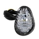thumbnail image 3 of Pair Amber LED Flush Mount Turn Signals For Yamaha YZF R1 R6 R6S Clear, 3 of 4
