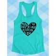 thumbnail image 3 of My Dad Is My Real Hero Racerback Tank Women -Image by Shutterstock, Female Small, 3 of 4
