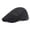 Black, variant on Men Women Fashion Mesh Summer Driving Golf Newsboy Hat Outdoor Beret Cap