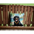 thumbnail image 2 of Gordon Setter Luau Throw Pillow 14 in x 14 in, 2 of 4