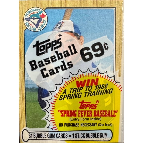 1987 Topps Baseball Cello Pack