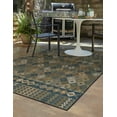 thumbnail image 3 of Rugs.com Baja Outdoor Collection Rug – 6' x 9' Navy Medium Rug Perfect For Bedrooms, Dining Rooms, Living Rooms, 3 of 3
