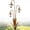 1pc, variant on GliJian Triple Bluebells Garden Stake with Bell, Rustic Flower Yard Art Decor, Weather Resistant Outdoor Ornament, Handmade Floral Garden Decoration