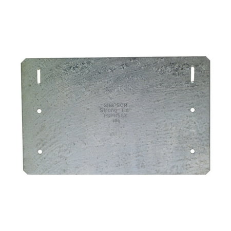 

Simpson 5607304 5 x 8 in. Protective Plates Z-Max Galvanized Steel