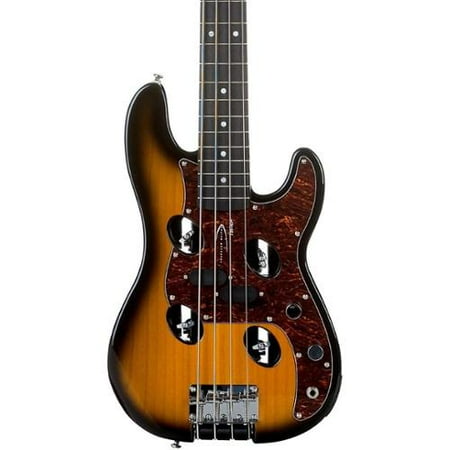 Traveler Ultralight Travel Guitar - Traveler Guitar TB-4P Bass Guitar with Gig Bag (Sunburst)