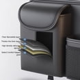 thumbnail image 2 of ZheElen PU Multi-functional Backseat Car Organizer For On Go applicable: The Storage Car Storage Rack Drive Table For, 2 of 6