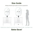 thumbnail image 6 of Better Bevel 20" x 30" Frameless Oblong Oval Mirror | 1" Beveled Edge | Bathroom Wall Mirror, 6 of 8