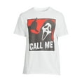 thumbnail image 4 of Ghost Face Call Me Men's and Big Men's Graphic Tee Shirt, Sizes S-3XL, 4 of 5