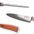 thumbnail image 2 of SUNLONG Professional Chef's Knives 8 Inch - Japanese 67 Layers Damascus Steel with Bloodwood Handle Kitchen Knives, 2 of 6
