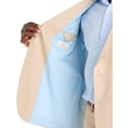 thumbnail image 3 of Jacket-Relaxer Linen-Blend Suit Jacket Flax 4XL, 3 of 7