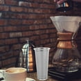 thumbnail image 4 of Pretyzoom Stainless Steel Coffee Filter Grey Cold Brew for Home Reusable and Easy to Clean, 4 of 5