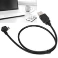 thumbnail image 1 of Cable de Carga de Ángulo Izquierdo, Cable de Alimentació de Ángulo Izquierdo Masculino A Masculino Para PC Para Computadora para escritorio, 1 of 7
