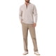 thumbnail image 2 of SUÉTER DE PULLOVER DE CUELLO ALTO PARA HOMBRE INSPIRE CHIC, DE COLOR SÓLIDO, CON CREMALLERA DE CUARTO, SUÉTER DE POLO DE PUNTO XL BEIGE, 2 of 6