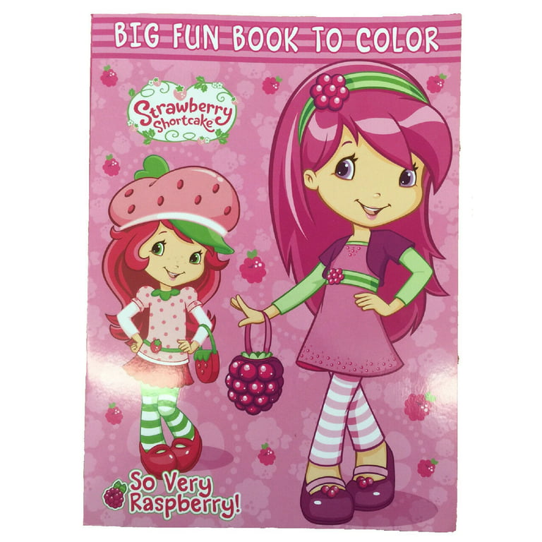 Strawberry Shortcake Big Fun Book to Color - Just Sweet: 9780681780545:  : Books