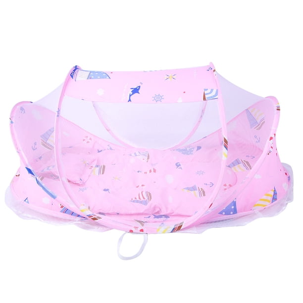 Tienda de campaña para mosquitos para bebés, 3 unidades/juego, mosquitera plegable portátil para recién nacidos, mosquitera para bebés, mosquitera para bebés construida para profesionales