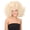 Blonde, variant on HPO Adult Women's Lilac Color Small Bow Wigs Collections | Super Size Cosplay Halloween Wigs | Premium Breathable Capless Cap