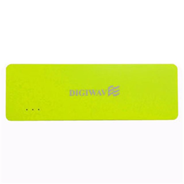 Digiwave DCP1030G Green Banque d'Alimentation Intelligente Portable 3000Mah - Vert
