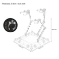 thumbnail image 2 of Action Figure Stands 4.3 x 4.3 Inch Triple Display Holder Base for Model Display 3 Pcs, 2 of 6