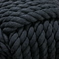thumbnail image 4 of Nautical Rope Knot Decorative Cotton Door Stop, Black, 4 of 5
