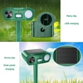 thumbnail image 4 of Solar Ultraso-nic Animal Repe-ller, USB Rechargeable Outdoor Deterrent for Dogs & Cats, 4 of 8