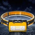 thumbnail image 1 of Linterna De Cabeza Reflector de Camping Antorcha Portátil Tipo C Carga 1800mAh (W6123A Amarillo, 1 of 6