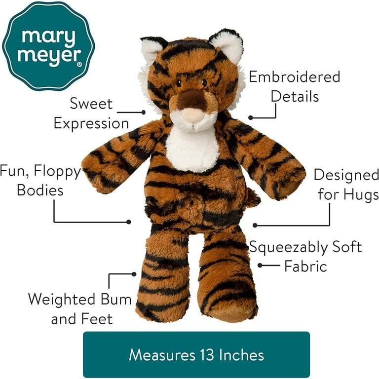 Mary Meyer Marshmallow Zoo Stuffed Animal Soft Toy 13 Inches Tiger