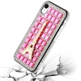 thumbnail image 4 of GSA Eiffel Tower Bling Diamond Faux Crystal For iPhone XR (6.1") Hot Pink, 4 of 4