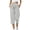Gray, variant on Waffle Knit Capri Pants for Women Lightweight Casual Drawstring Elastic High Waist Comfy Lounge Cropped Trousers Loose Straight Leg Jogger Capris with Pockets